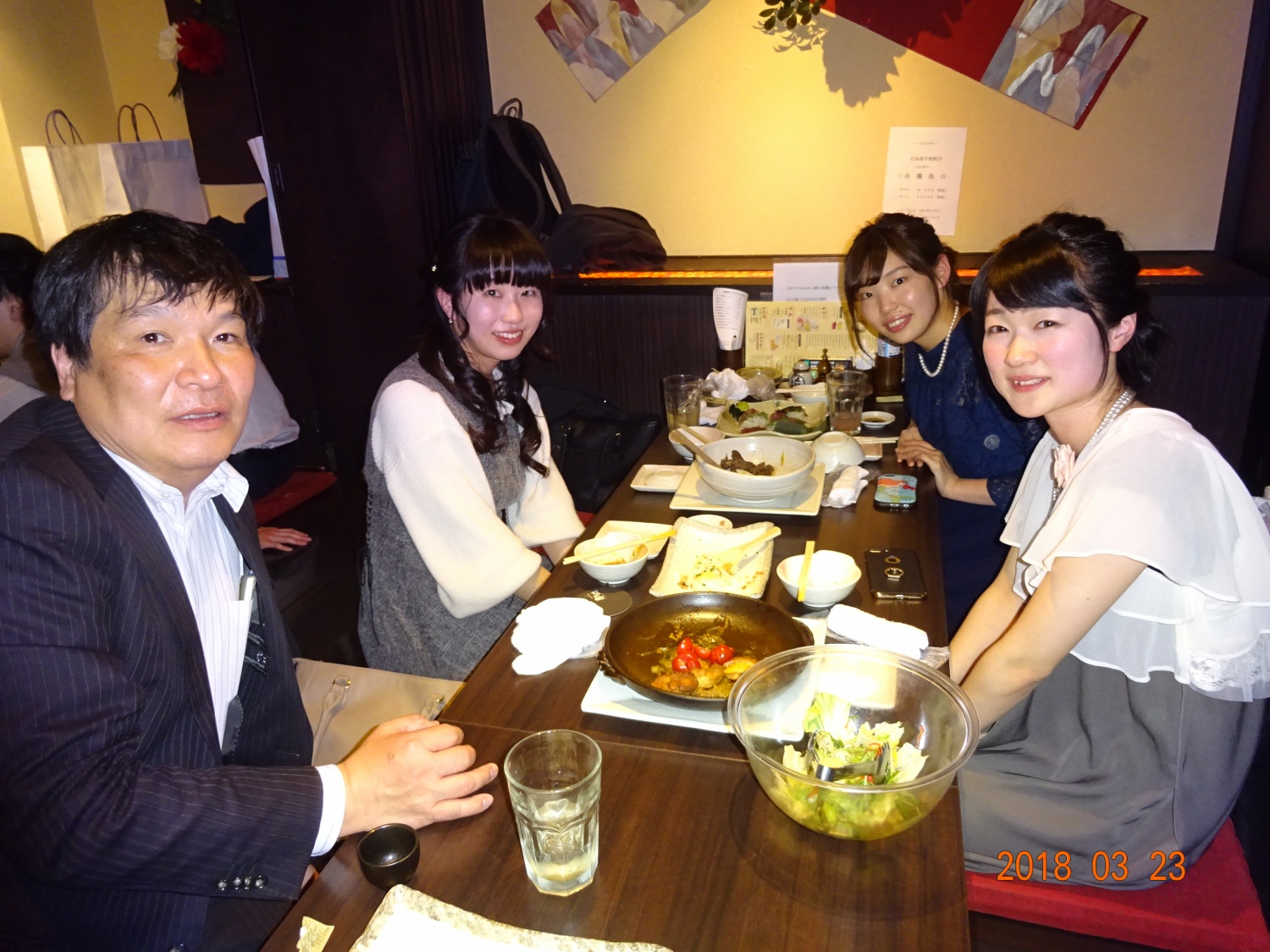 竹口先生とB4女子